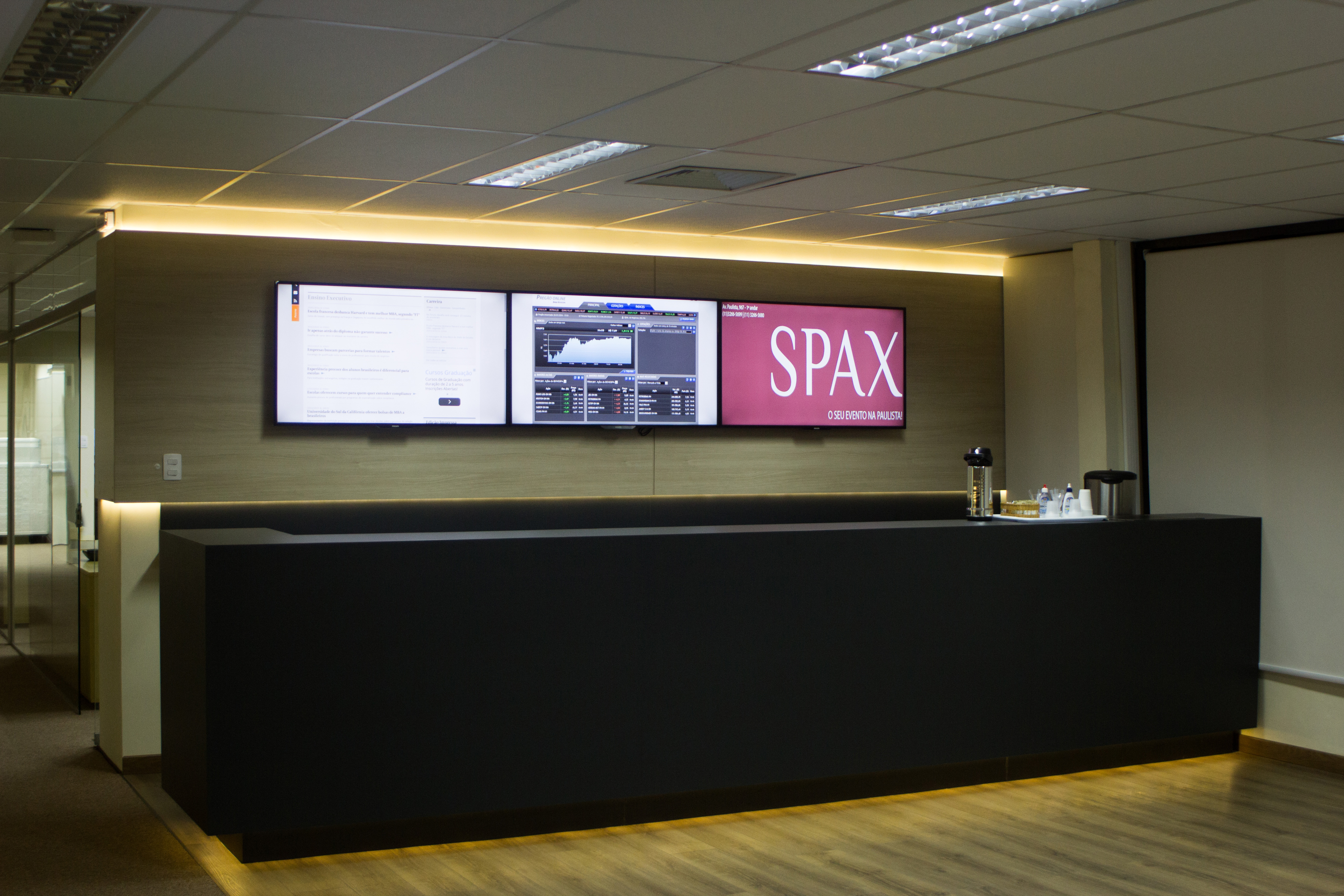 Recepção SPAX Eventos